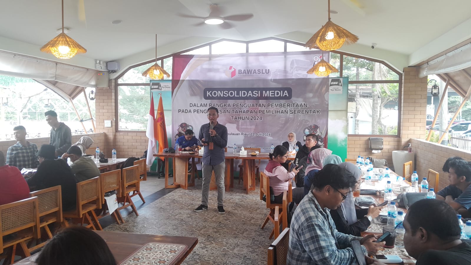 Bawaslu Kepri Perkuat Peran Media dalam Pengawasan Pemilu 2024