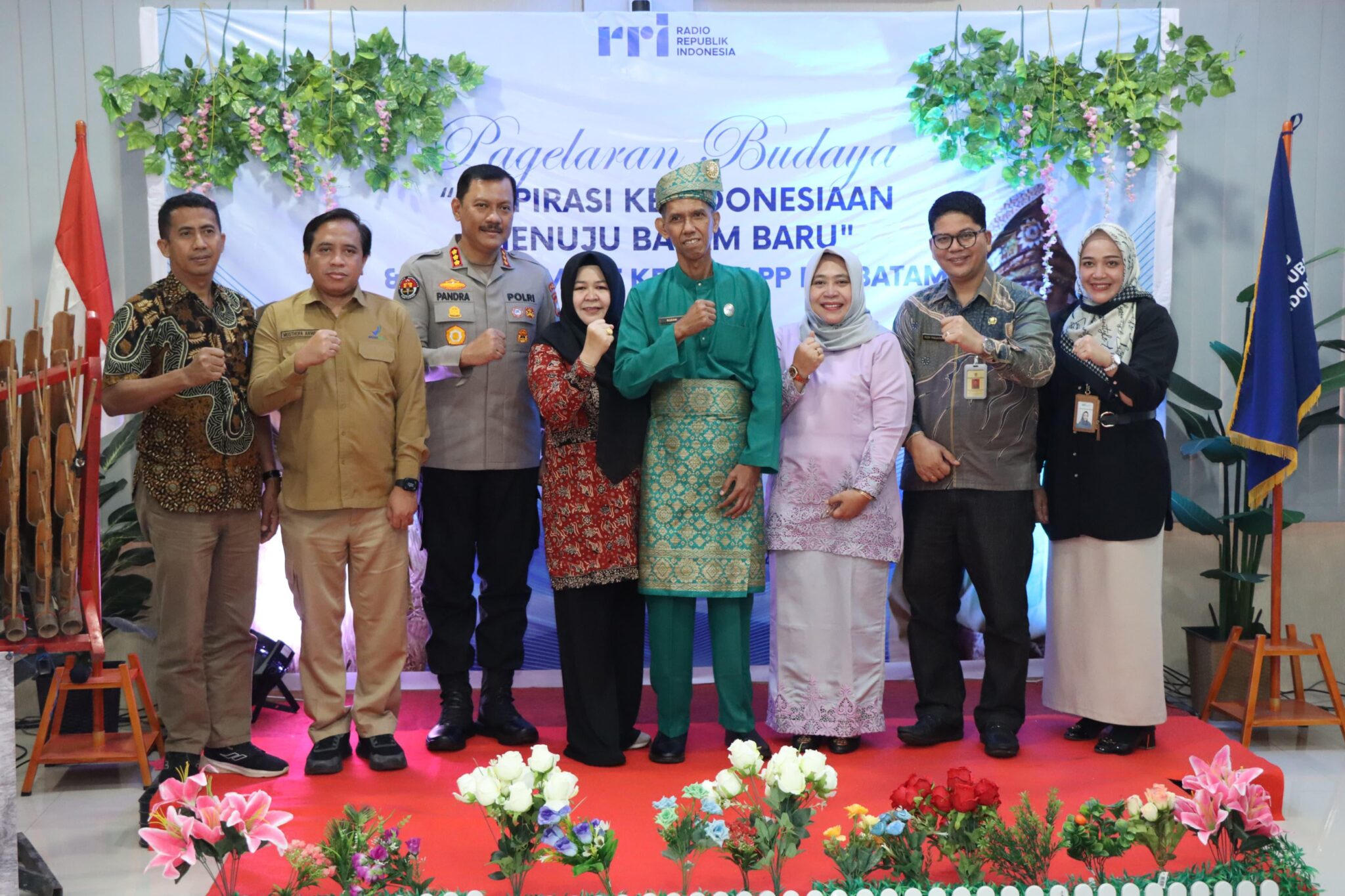 Kabidhumas Polda Kepri Hadiri Kegiatan Pisah Sambut Kepala LPP RRI Batam