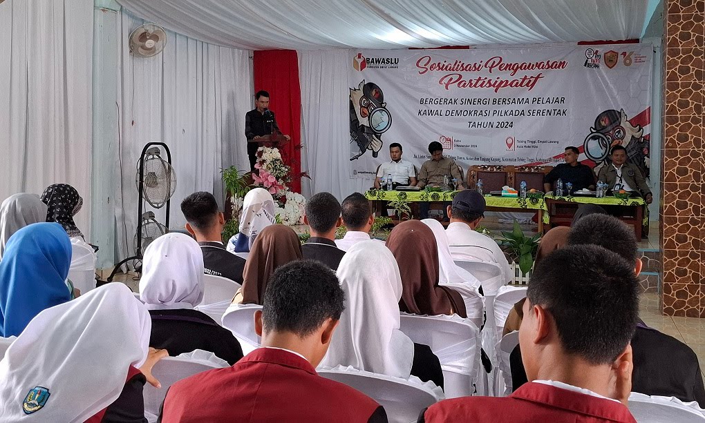 Bawaslu Empat Lawang Ajak Pelajar Jadi Pengawas Partisipatif Pada Pilkada 2024