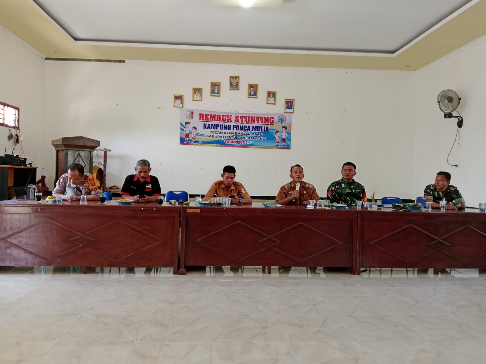 Kampung panca mulia Mengadakan kegiatan Rembuk Stunting