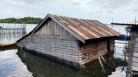 Rumah Warga Desa Pulau Duyung Roboh ,Tidak Ada Korban Jiwa