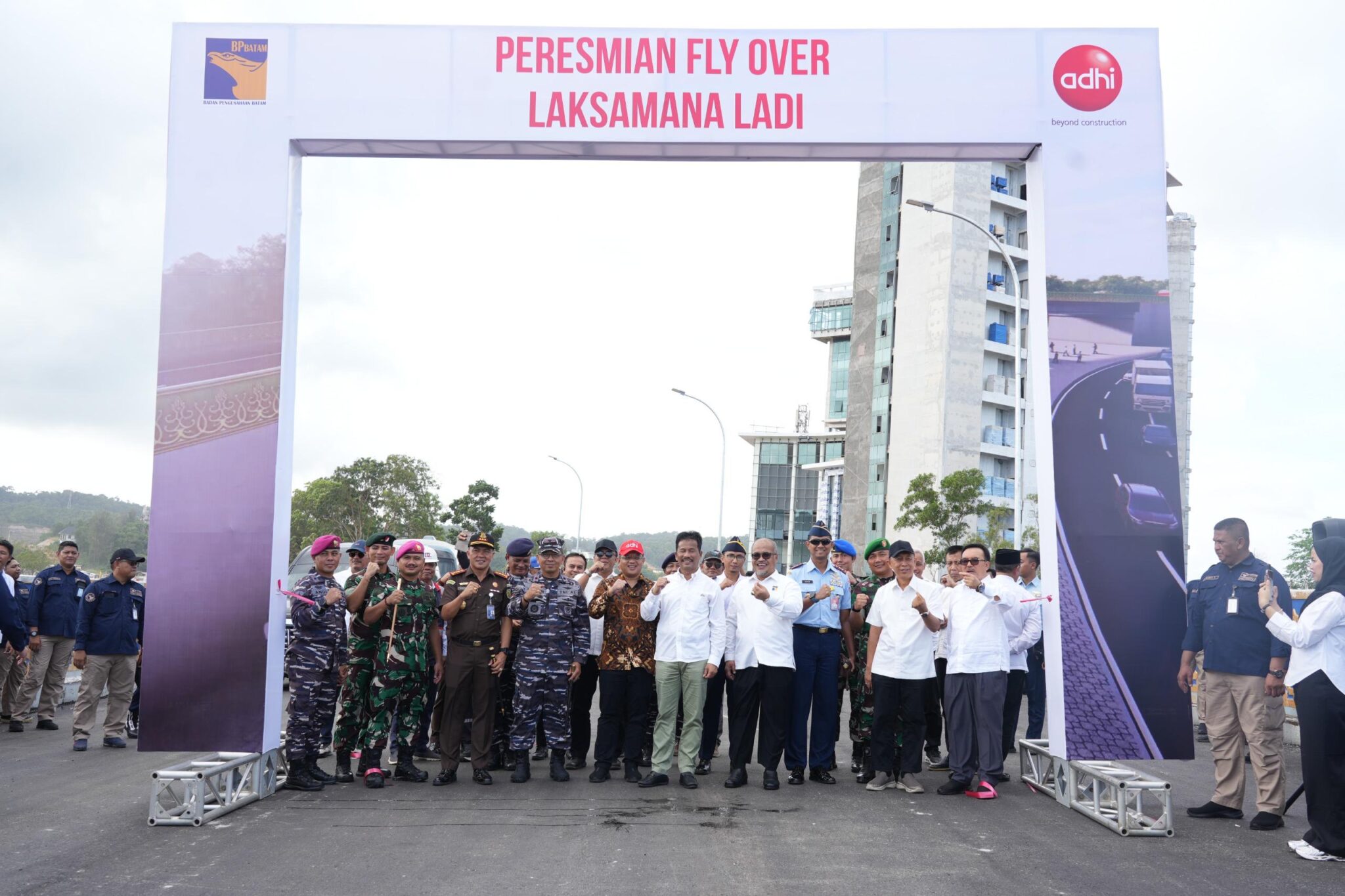 Kepala BP Batam Resmikan Flyover Pengurai Kemacetan di Kawasan Sei Ladi