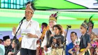 Presiden dan Ibu Iriana Hadiri Puncak Peringatan Hari Anak Nasional Tahun 2024 di Papua