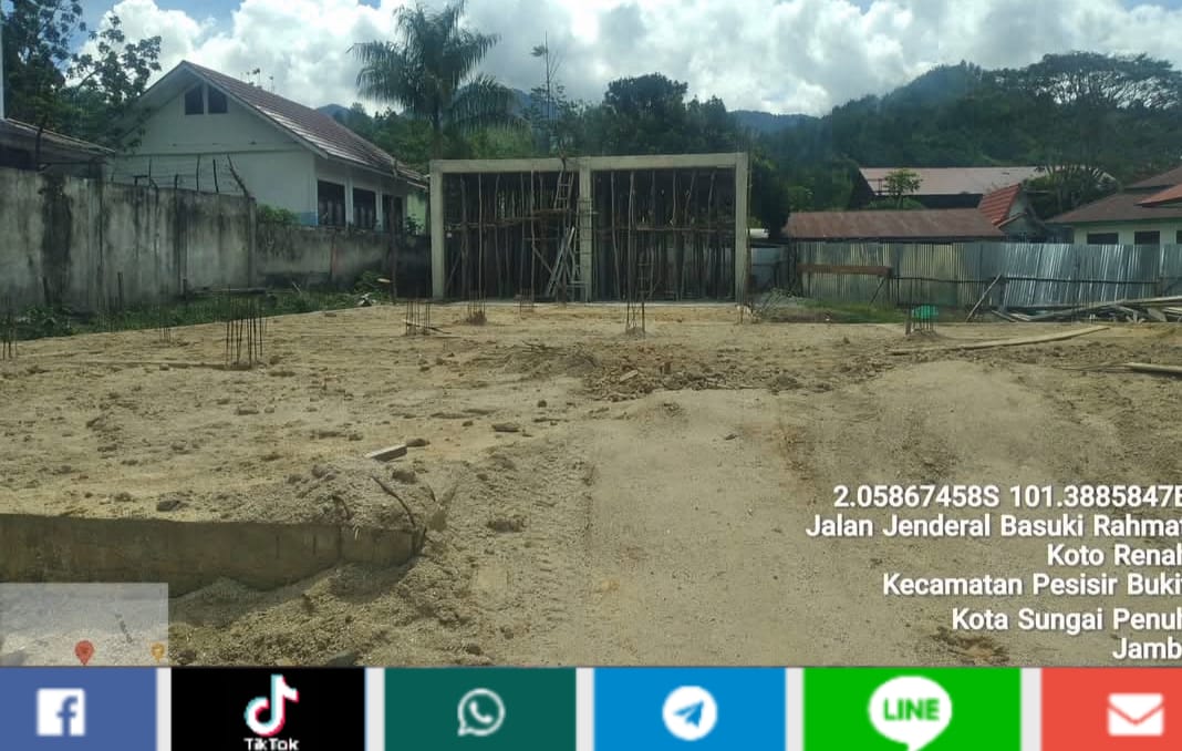Pembangunan Gedung Baru di Sungai Penuh Diduga Menyimpang, Rp 600 Juta Mubazir