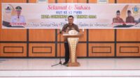 Walikota Gunungsitoli Sowa’a Laoli, S.E.,M.Si Menghadiri Hari Ulang Tahun (HUT) Ke-62 Persatuan Wredatama Republik Indonesia (PWRI) Kota Gunungsitoli Tahun 2024