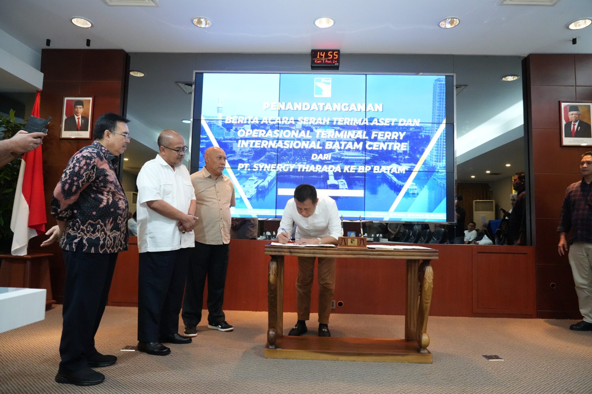BP Batam dan PT. Metro Nusantara Bahar Teken Kerjasama Pelabuhan Batam Centre, Mitra Lama Tak Hadir Dalam Serah Terima Aset