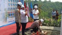 Kapolri Lakukan Peletakan Batu Pertama Pusdiklat KSPSI di Purwakarta