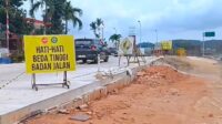 Jalan Layang Seiladi Selesai Bertahap, Arus Lalulintas dari Tiban Dialihkan ke Jalan Baru