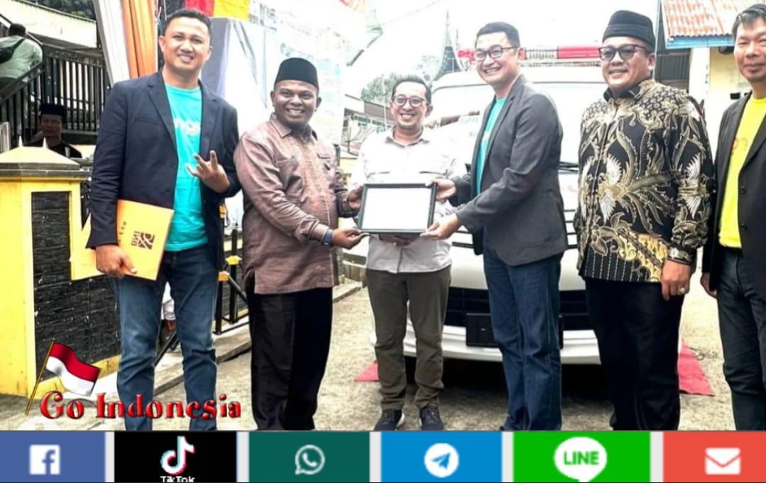 Nagari Bungo Tanjuang Kini Punya Ambulans Sendiri