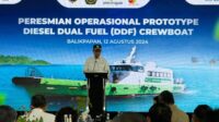 Komitmen Turunkan Emisi Karbon, Menhub Dukung Proyek Konversi Kapal Berbahan Bakar Solar menjadi Diesel Dual Fuel