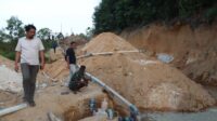 Komitmen Polres Bintan Berantas Tambang Ilegal di Kabupaten Bintan, Amankan Penambang.