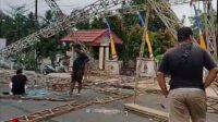 Panggung Kehormatan Karnaval Ditabrak Truk di Rimbo Bujang, Persiapan HUT RI Kacau