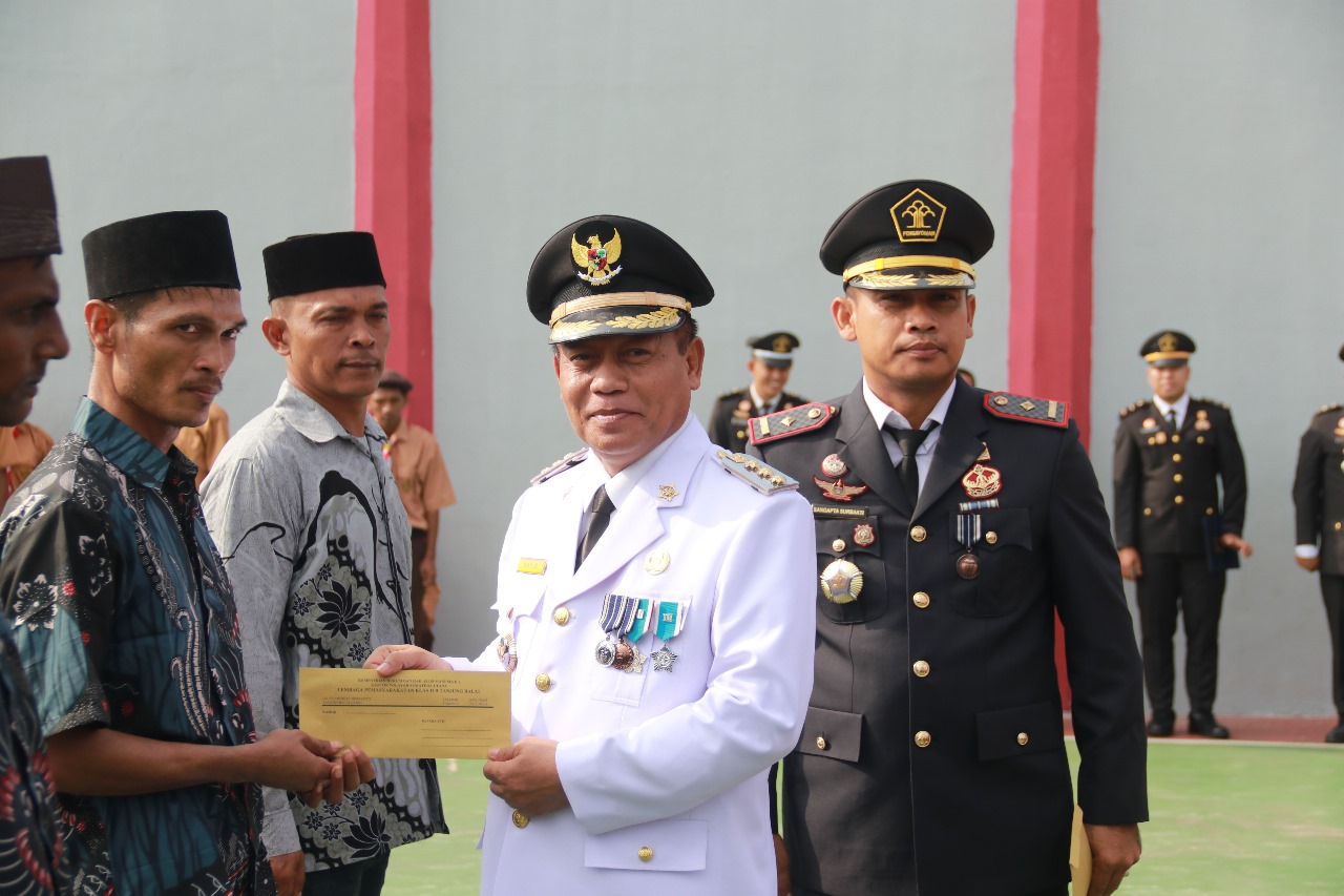 13 Orang WBP Lapas TBA Langsung Bebas dari 705 di HUT RI Ke 79.