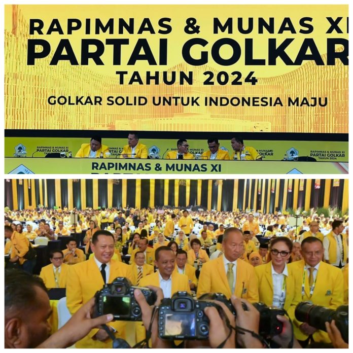 Ada Melki Laka Lena di Pimpinan Munas Golkar, Bahlil Calon Tunggal Ketum