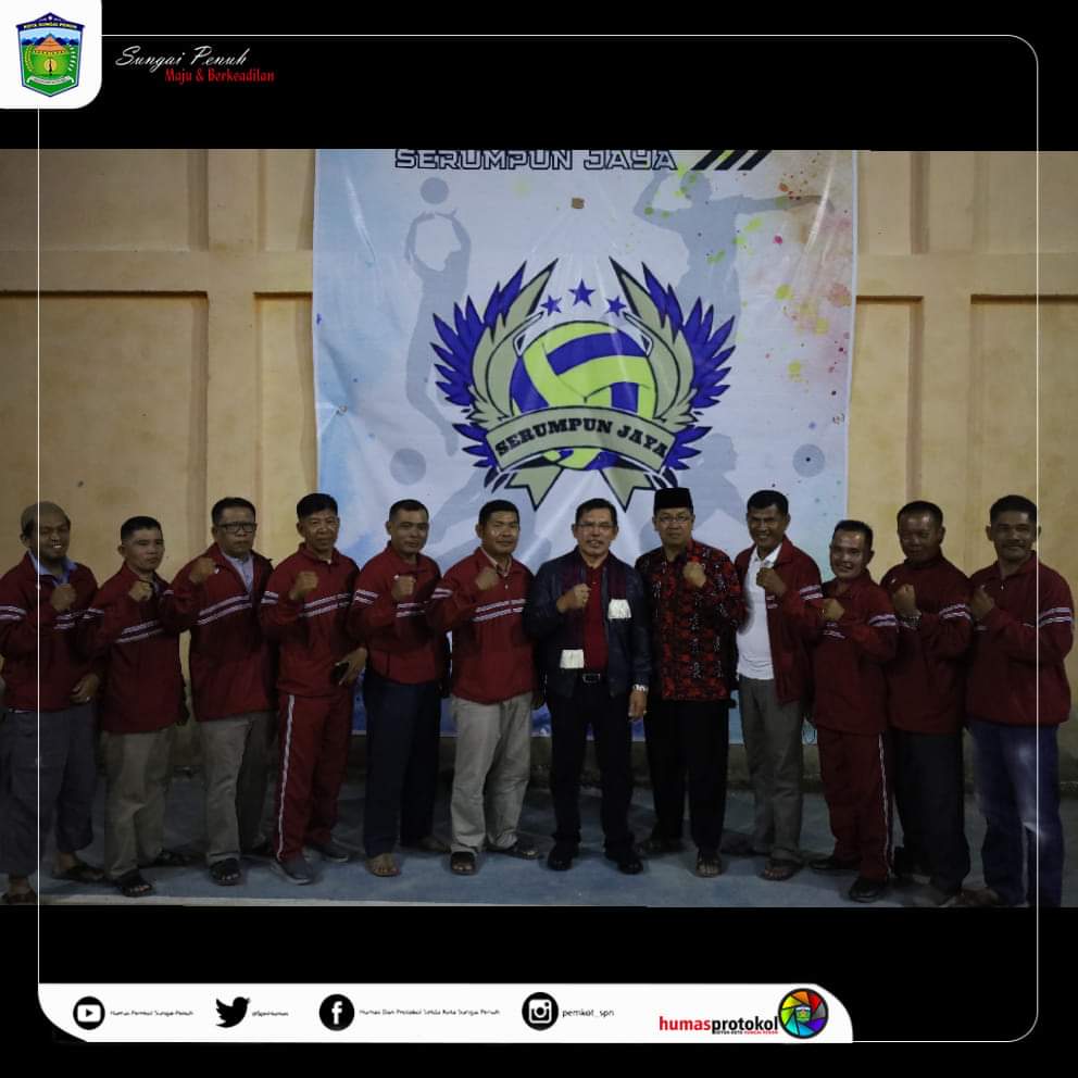 Turnamen Volly Ball Cup ke I Walikota Sungai Penuh resmi digelar.