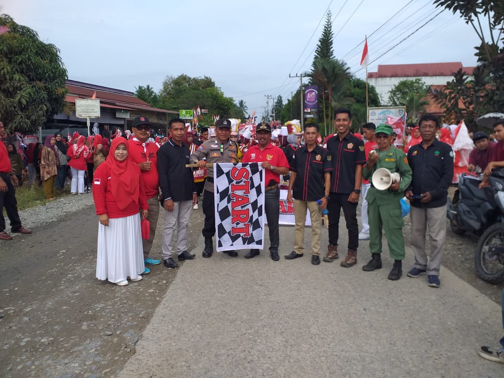 Pawai HUT Kemerdekaan Koto gadang pecah rekor yang Menginspirasi