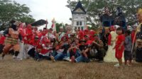 Meriahkan HUT RI 79 Miniatur jam gadang Jorong Mayang taurai menyala 45.
