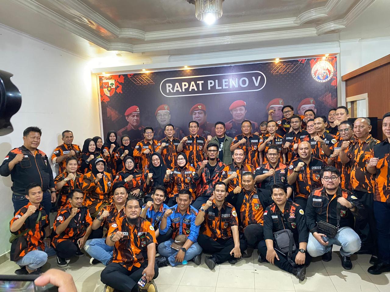 Pemuda Pancasila Sumsel Pleno Dukung HD-CU Menyala Abangku