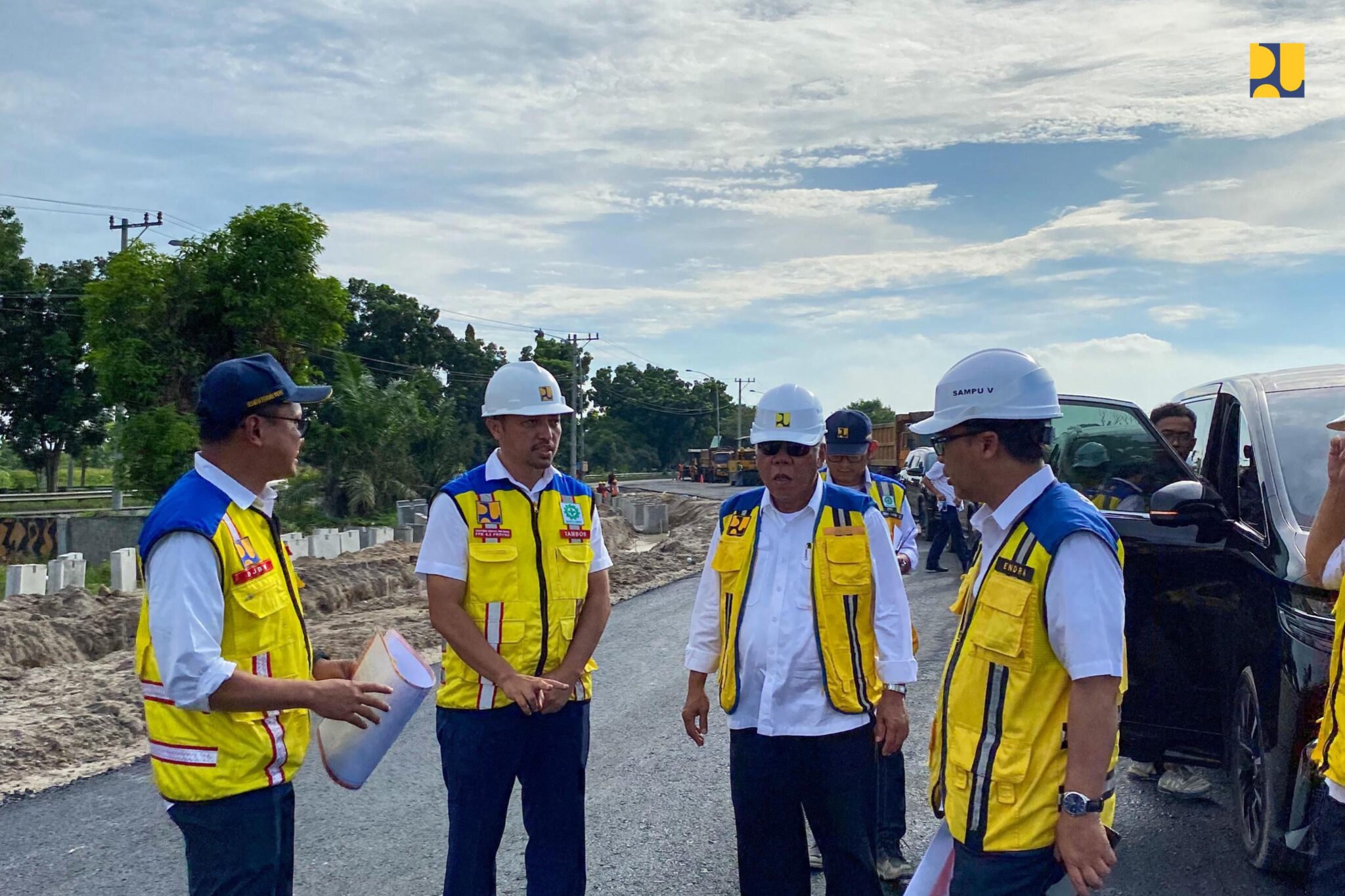 Menteri PUPR Basuki Hadimuljono Tinjau Kesiapan Vanue PON XXI di Sumut Selesai Akhir Agustus 2024