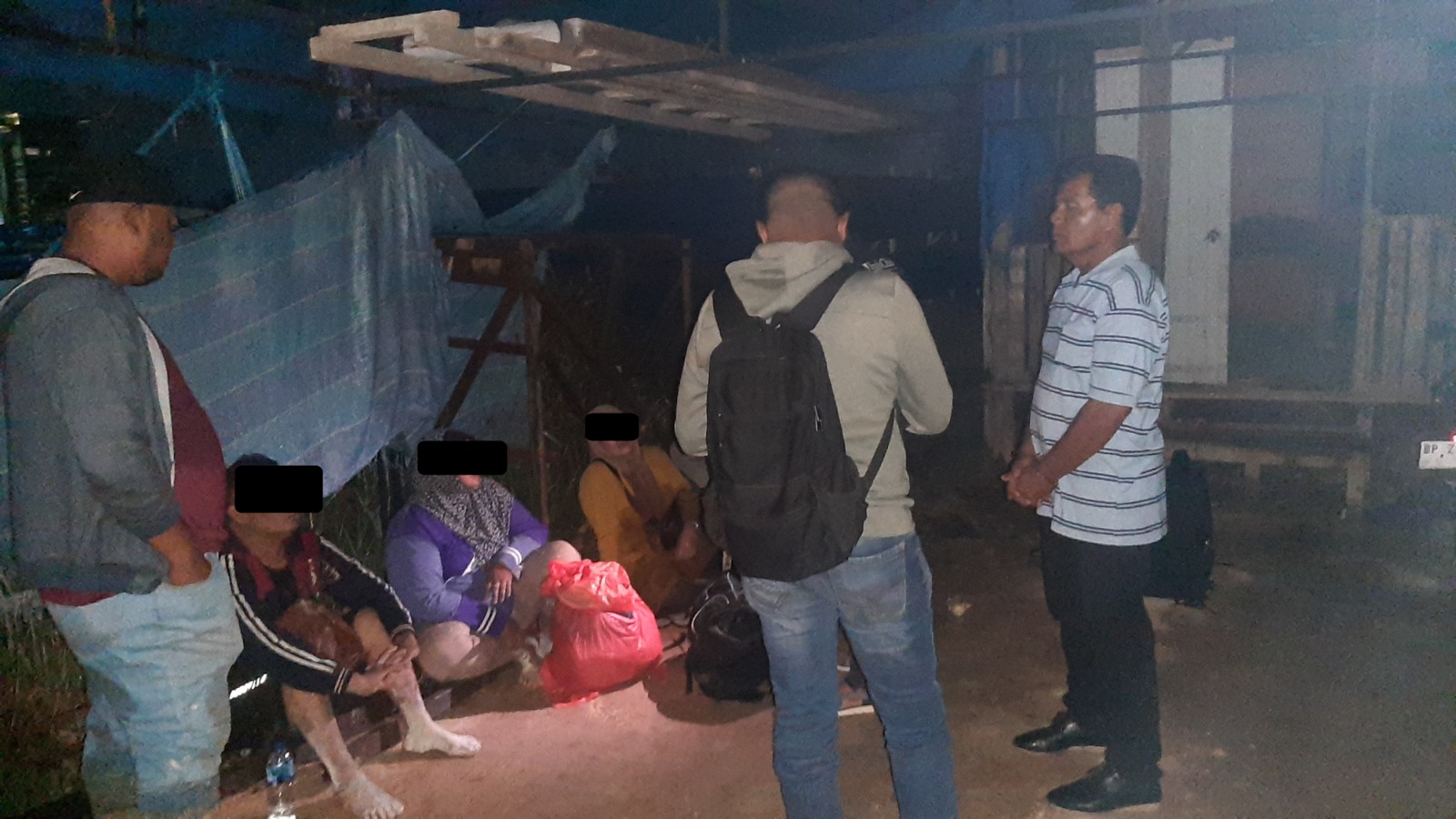 Ditpolairud Polda Kepri Berhasil Amankan 2 Orang Tersangka Jaringan Pengiriman PMI Ilegal dan Selamatkan 4 Korban