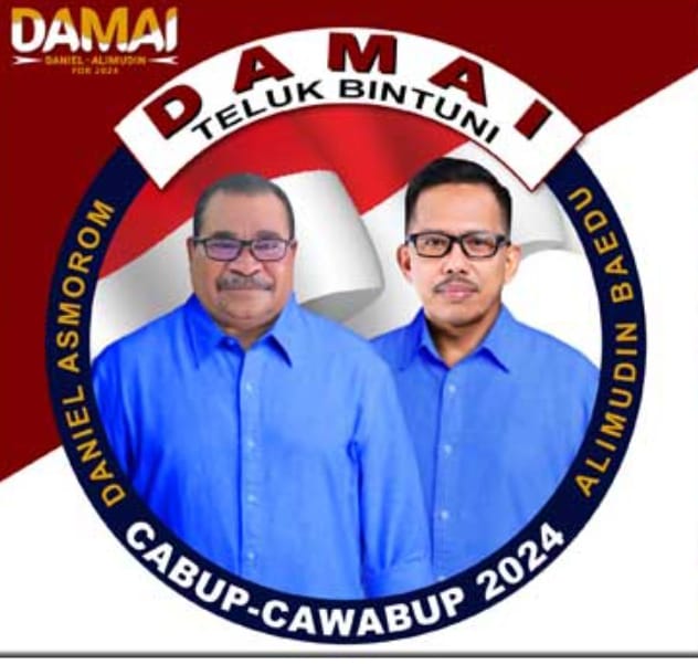 Pasangan Paslon Damai Diterima Oleh Suku Nusantara Maupun 7 Suku Untuk Memimpin Teluk Bintuni