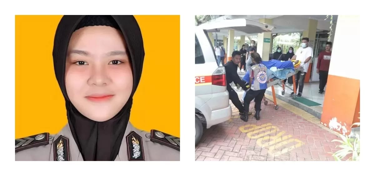 Polwan Bakar Suaminya di Mojokerto Ditetapkan Tersangka