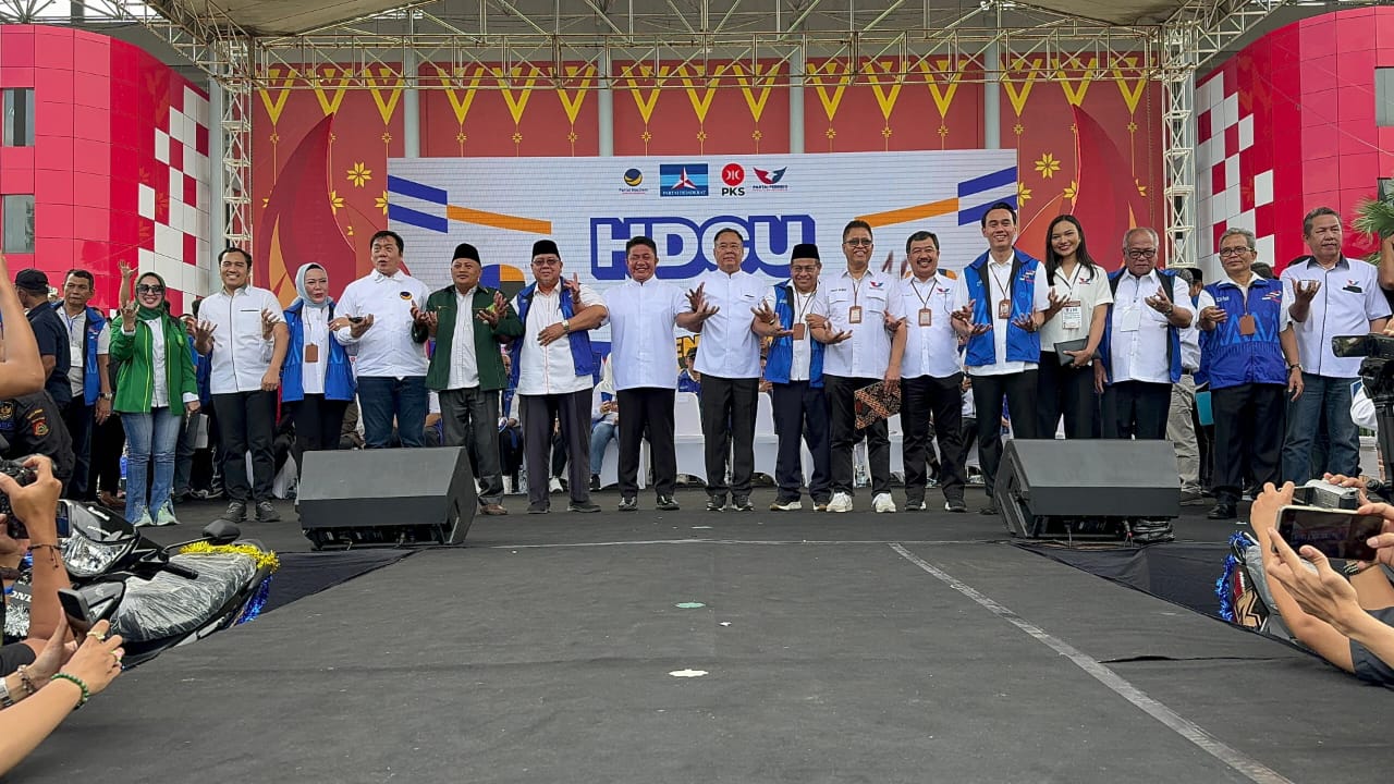Ribuan Masyarakat Sumsel Hadiri Deklarasi HD-CU