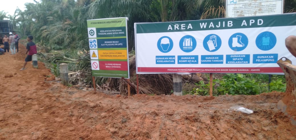 Diduga Proyek siluman tanpa papan anggaran dana Di Asahan Abaikan UU KIP
