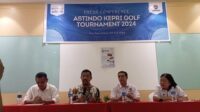 Kadispariwisata Kepri Guntur Sakti Dalam Jumpa Pers Bersama Astindo