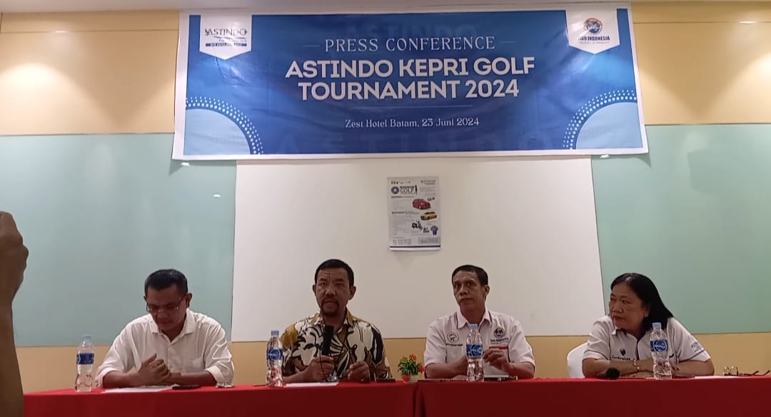 Kadispariwisata Kepri Guntur Sakti Dalam Jumpa Pers Bersama Astindo