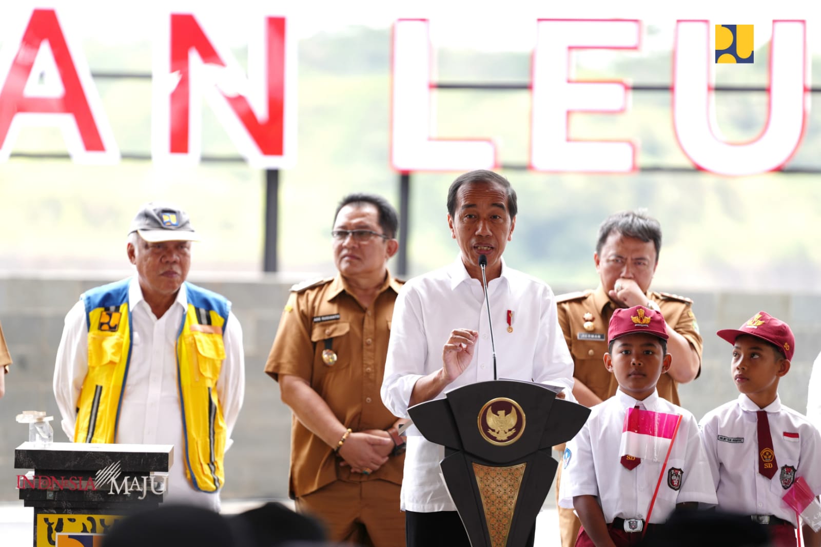 Pasok Air untuk Lumbung Pangan di Tasikmalaya dan Ciamis, Presiden Jokowi Resmikan Bendungan Leuwikeris