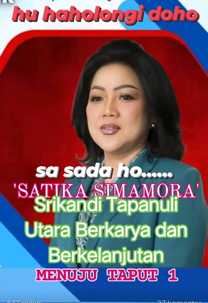 Perjalanan Karir Satika Simamora, Istri Nikson Nababan Yang Kini Jadi Calon Bupati Taput Untuk Taput Hebat Berkelanjutan