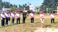 Komandan Lanud Raden Sadjad Dukung Kesuksesan Turnamen Sepak Bola Piala Bupati Natuna