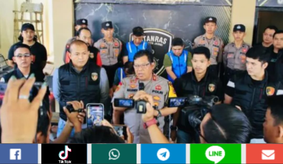 Tim Jatanras Polresta Jambi Tangkap Komplotan Perampok Pecah Kaca, Dua Pelaku Dilumpuhkan