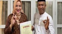 DPP Gerindra Mengeluarkan Surat Penugasan Kepada Bakal Calon Bupati Musi Rawas Hj. Ratna Machmud dan Wakil Bupati Musi Rawas Supraytino