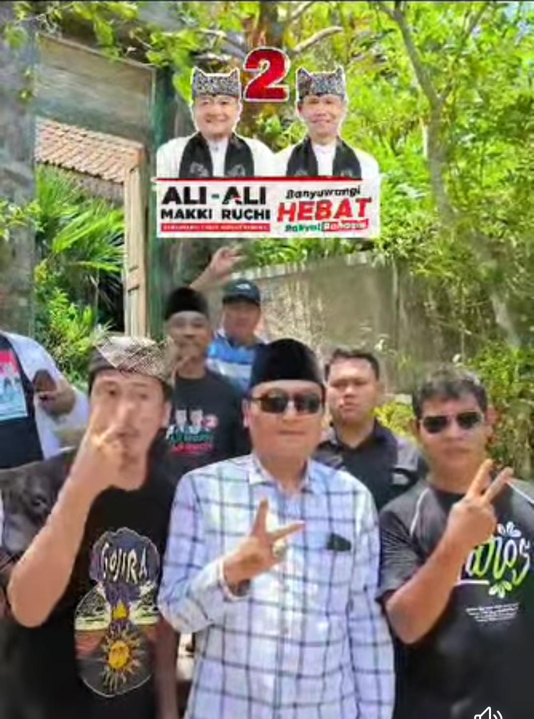 Gus Makki dan Ali Rucjii Tetap Semangat Dekati Masyarakat Banyuwangi
