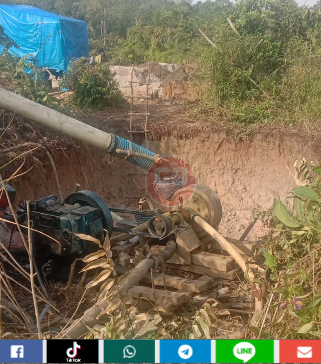 Diduga PETI Beroperasi Bebas di Wilayah Dambetuk, Sungai Mensanggo Milik Kempleng, Tanpa Takut Aparat