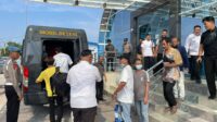 Polres Tanjung Balai Laksanakan Pengamanan Pemulangan WNI yang di Deportasi