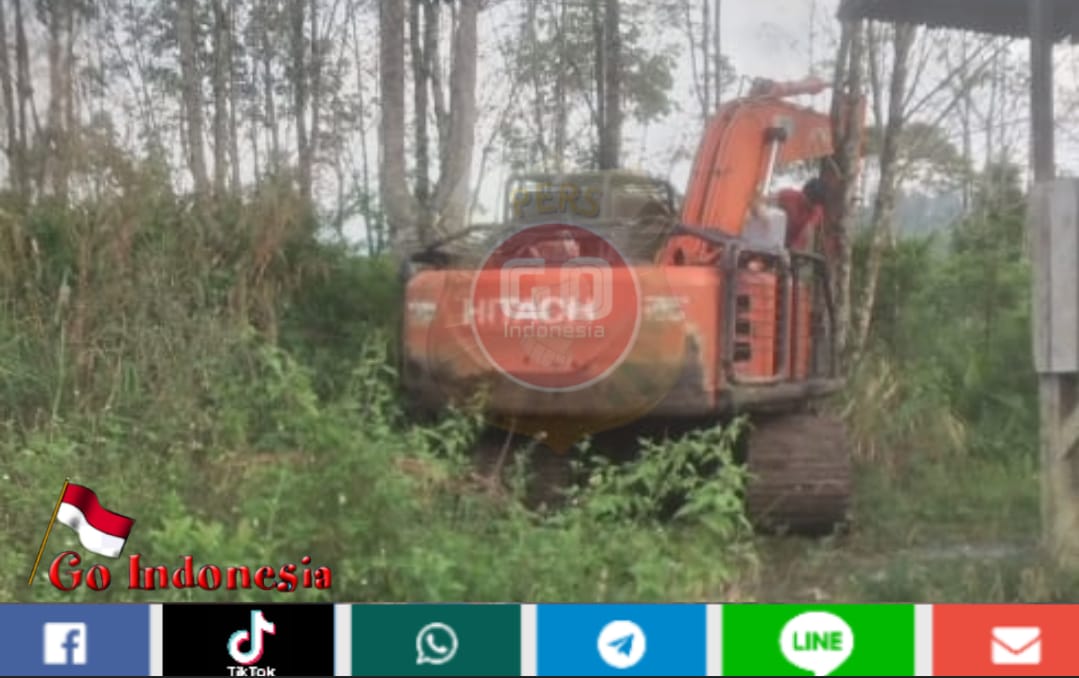 Viral..!!, Mangkraknya Jalan Usaha Tani Desa Gedang Dikerjakan Pihak Ketiga