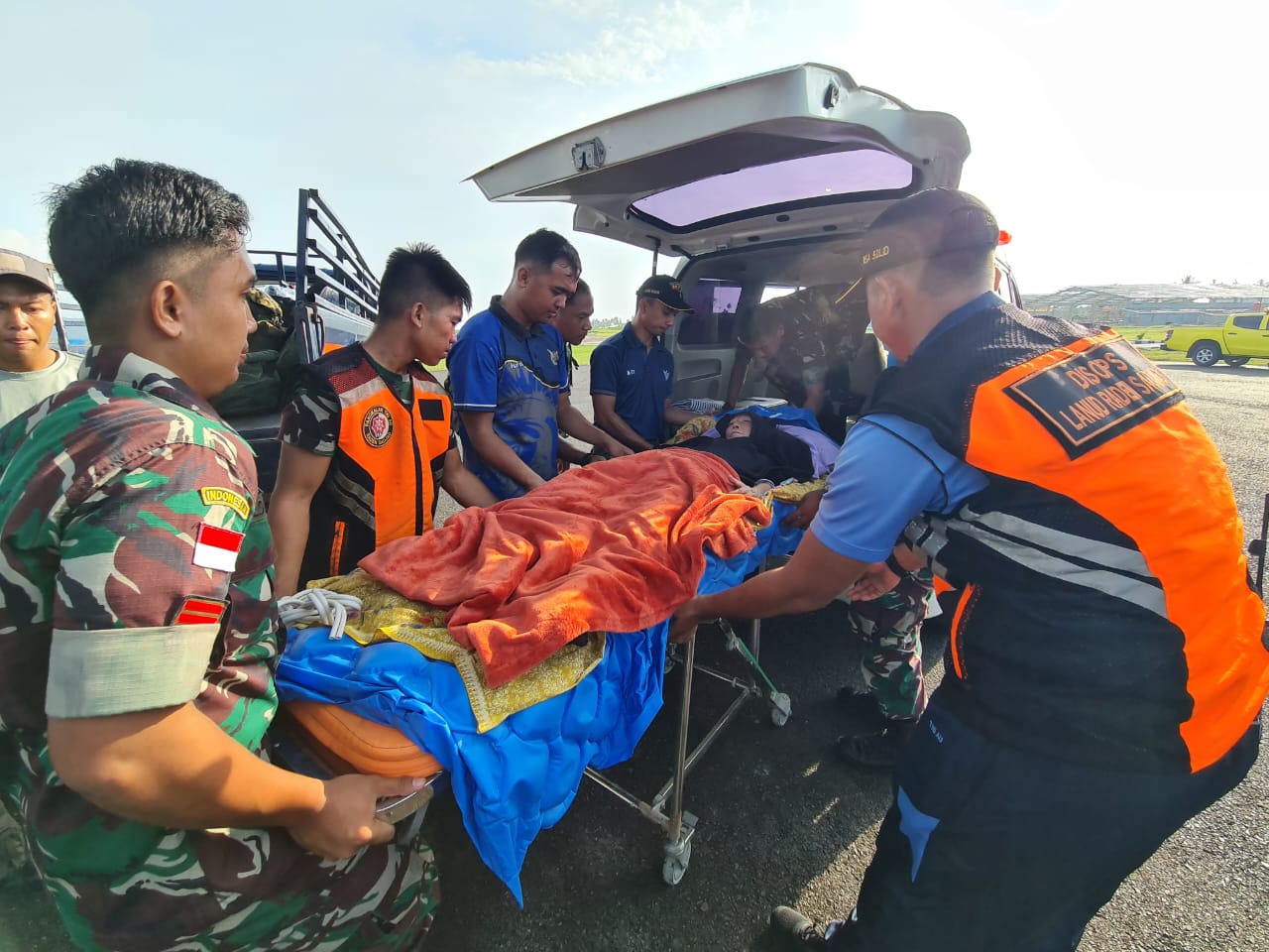 Lanud Raden Sadjad Natuna Berhasil Evakuasi Pasien Melalui Dukungan Hercules TNI AU