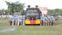 Polres Tulang Bawang Gelar Latihan Dalmas Secara Periodik, AKBP James Paparkan Tujuannya