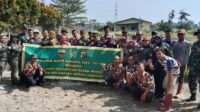 Danramil 0201-10/MM Kembali Melanjutkan Gotong-royong Pembangunan Kampung Pancasila