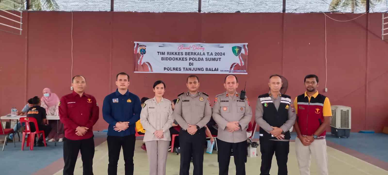 Polres Tanjung Balai Rikkes Berkala Personil Agar Selalu Siap Dalam Tugas