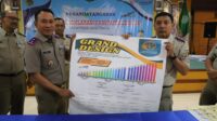 Machfoed Effendi, A.Ptnh Kepala Kantor Pertanahan Kabupaten Banyuwangi Mengikuti Penandatanganan Grand Design