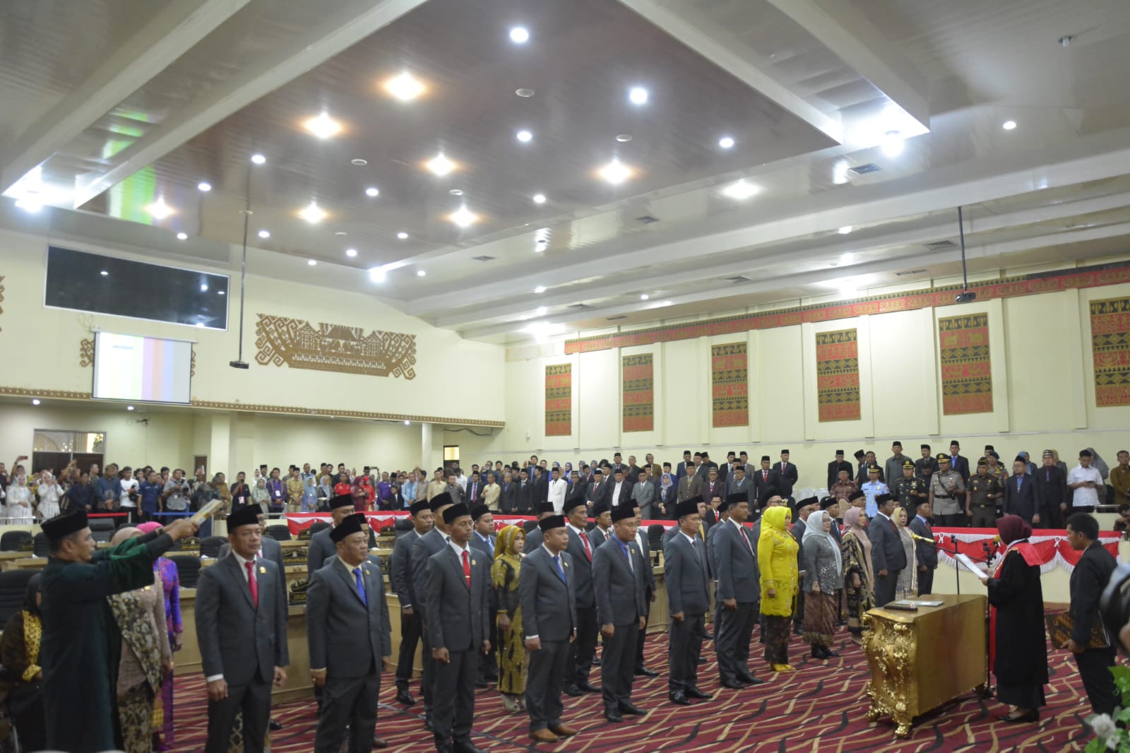 Dandim 0426 Hadiri Pelantikan Legislatif Tuba 