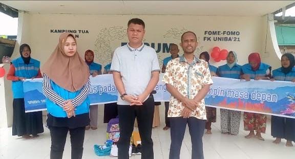 Tim Yaga Yingde Batam Salurkan Bantuan Kampung Bagan