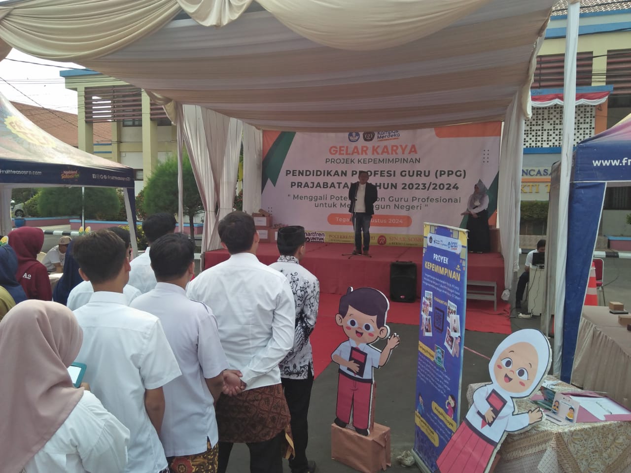 Gelar Karya Proyek Kepemimpinan Pendidikan Profesi Guru (PPG) Prajabatan Tahun 2023/2024