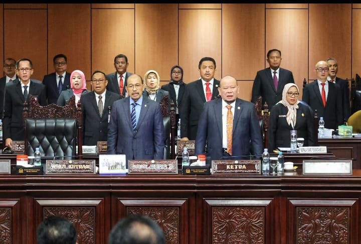 Kendati Sempat Diwarnai Hujan Intrusi, Sidang Paripurna DPD RI Happy Ending
