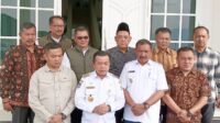 Ciptakan Pilkada Damai, Pemkab Kerinci Gelar Silaturahmi Bersama Gubernur dan Para Calon Bupati Kerinci di Sungai Langit