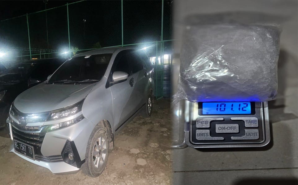 Gasak Narkoba, Polres Tulang Bawang Tangkap Dua Bandar Dengan BB Sabu Lebih Dari 100 Gram